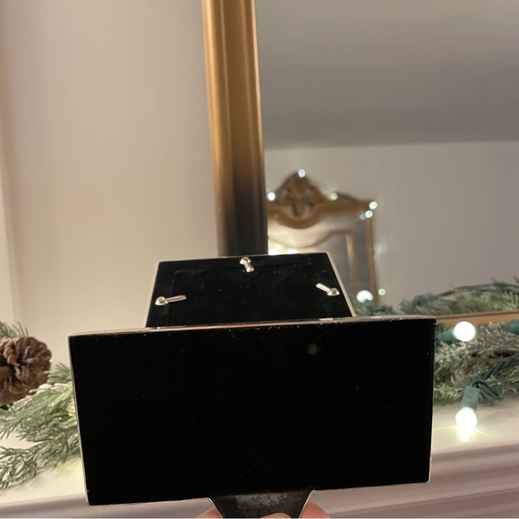 Nordstrom Stocking Holder Rhinestone Silver Picture Frame - Picture 5 of 5